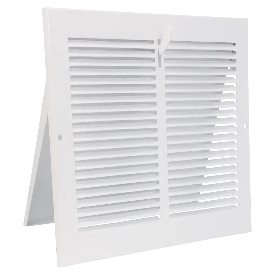 10" x 4" Sidewall Grille, White