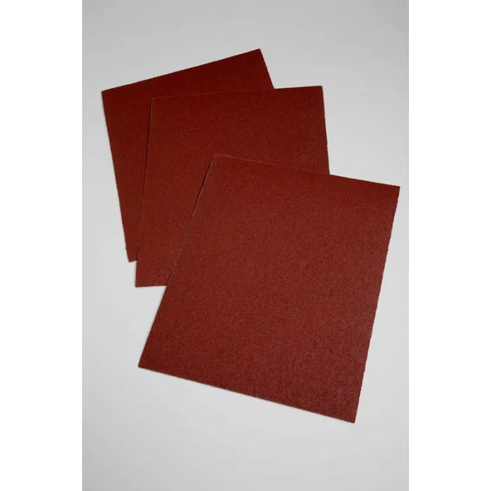 3M™ Utility Cloth Sheet 314D, 9 in x 11 in P50 X-weight, 50 per inner 250 per case