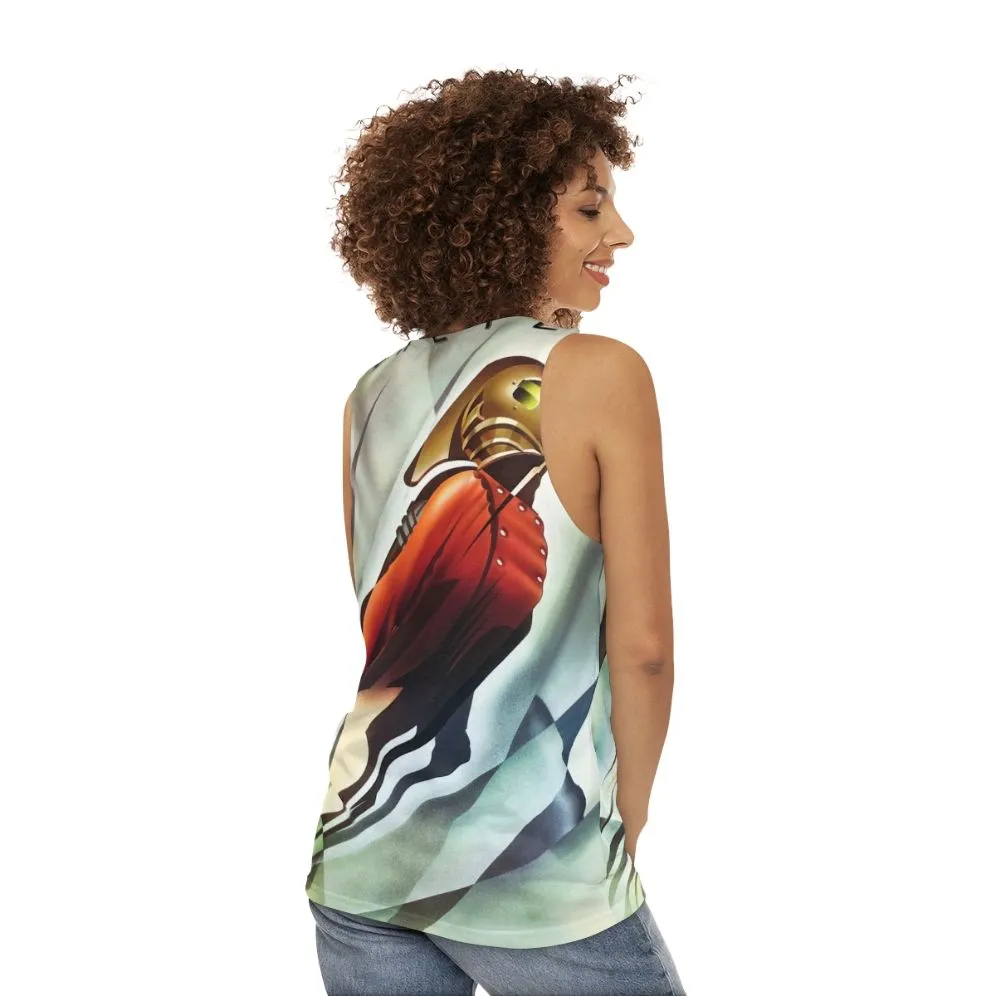 90s Superhero Rocketeer Unisex Tank Top