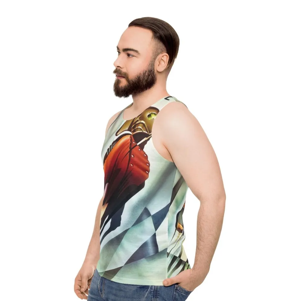 90s Superhero Rocketeer Unisex Tank Top