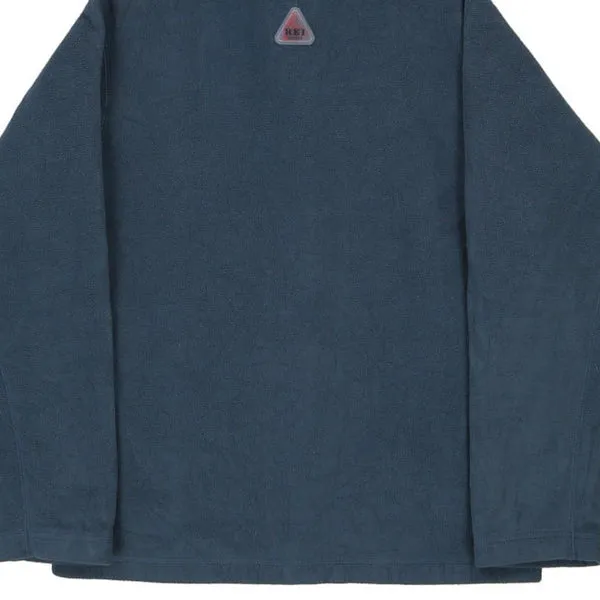 Age 12/14 Rei Fleece Jacket - Large Blue Polyester