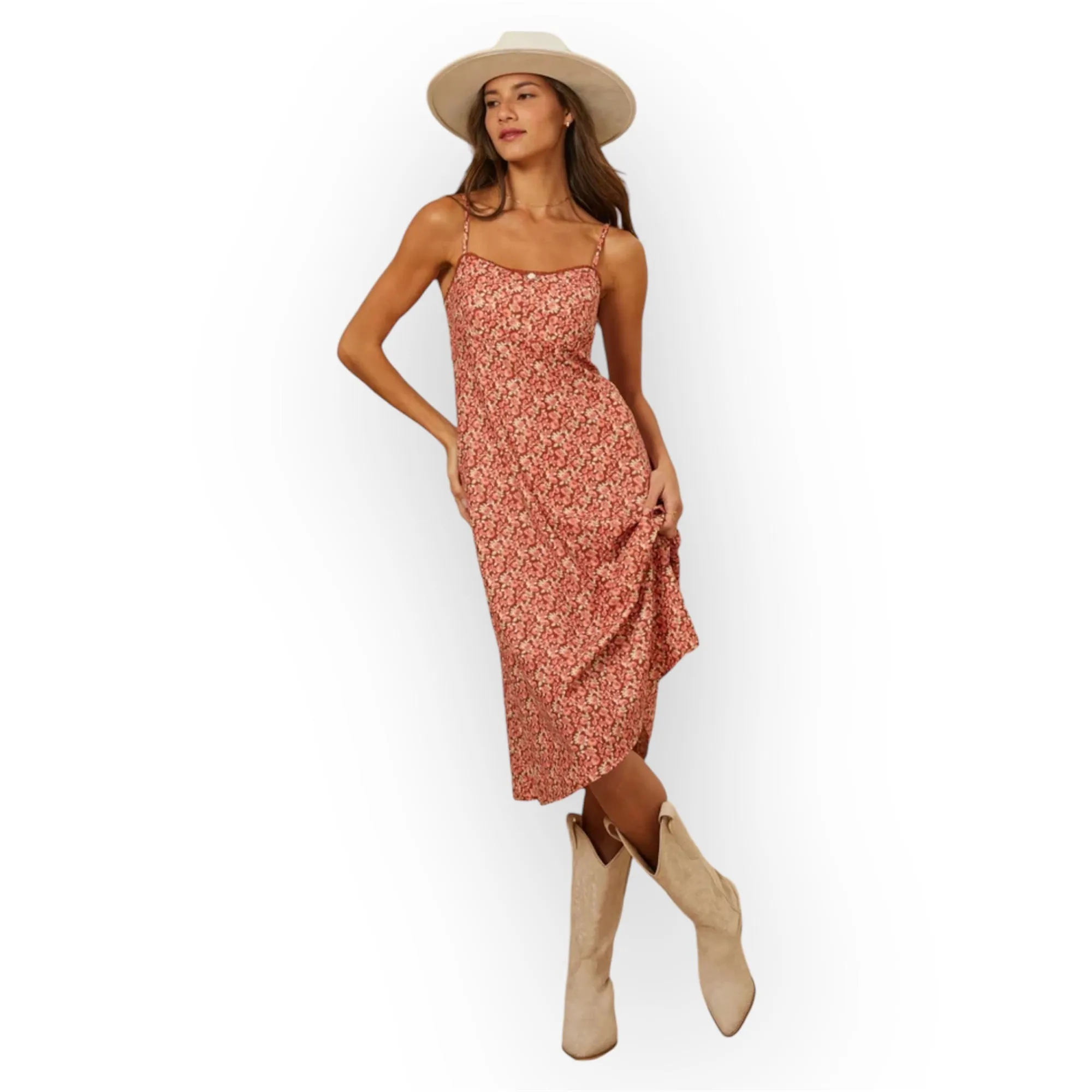 Altar’d State Emerie Midi Dress XXSmall