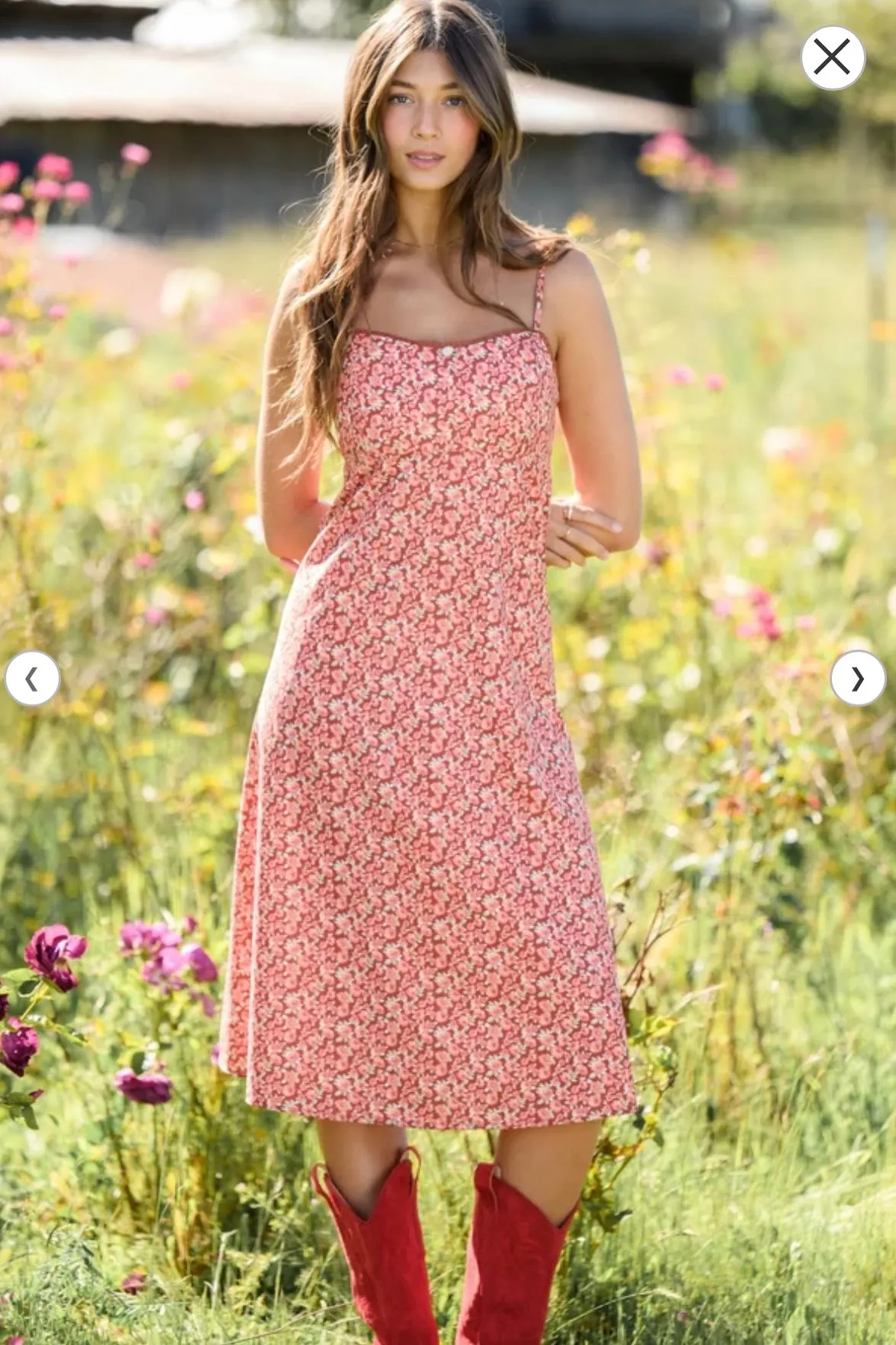 Altar’d State Emerie Midi Dress XXSmall