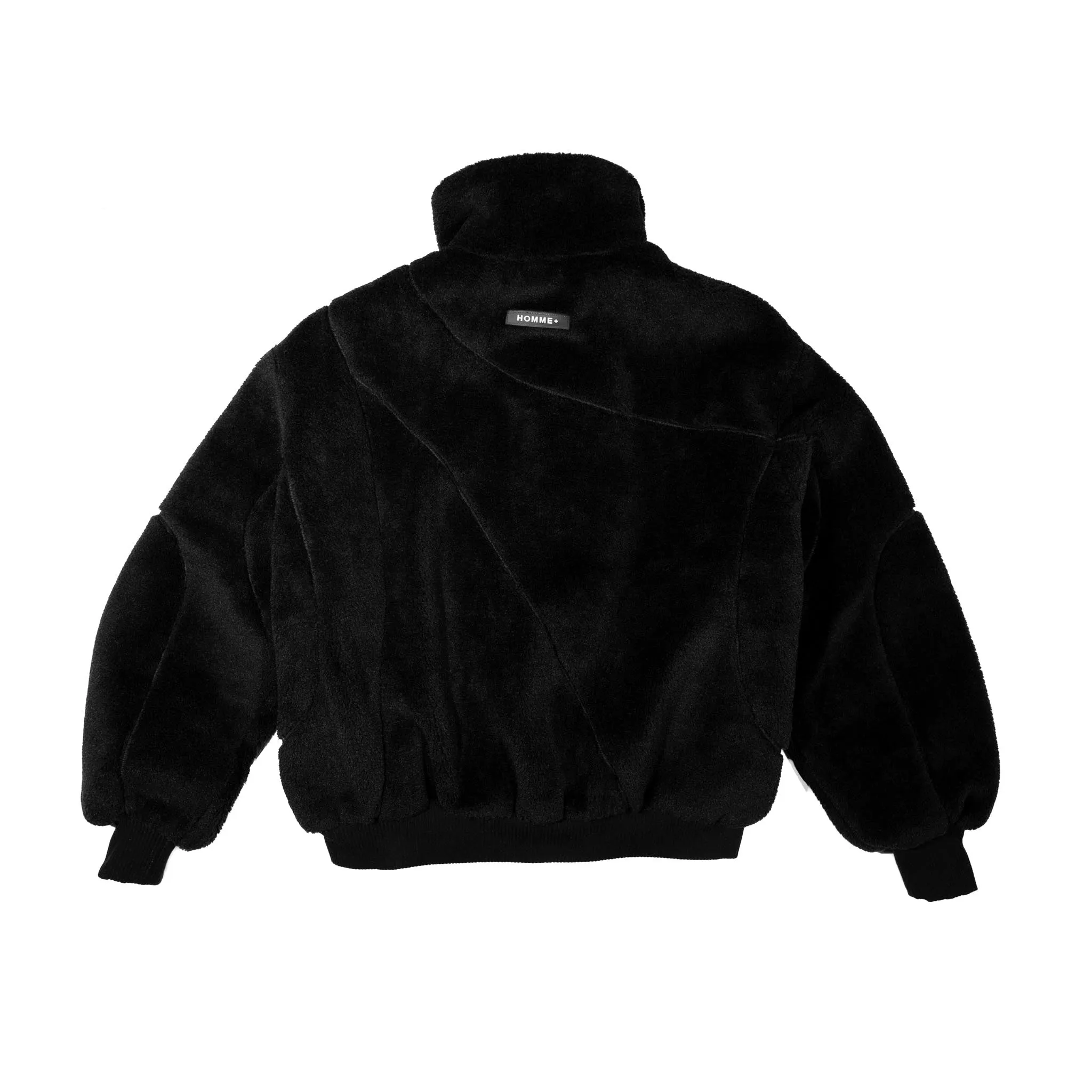Asymmetrical Fleece Jacket