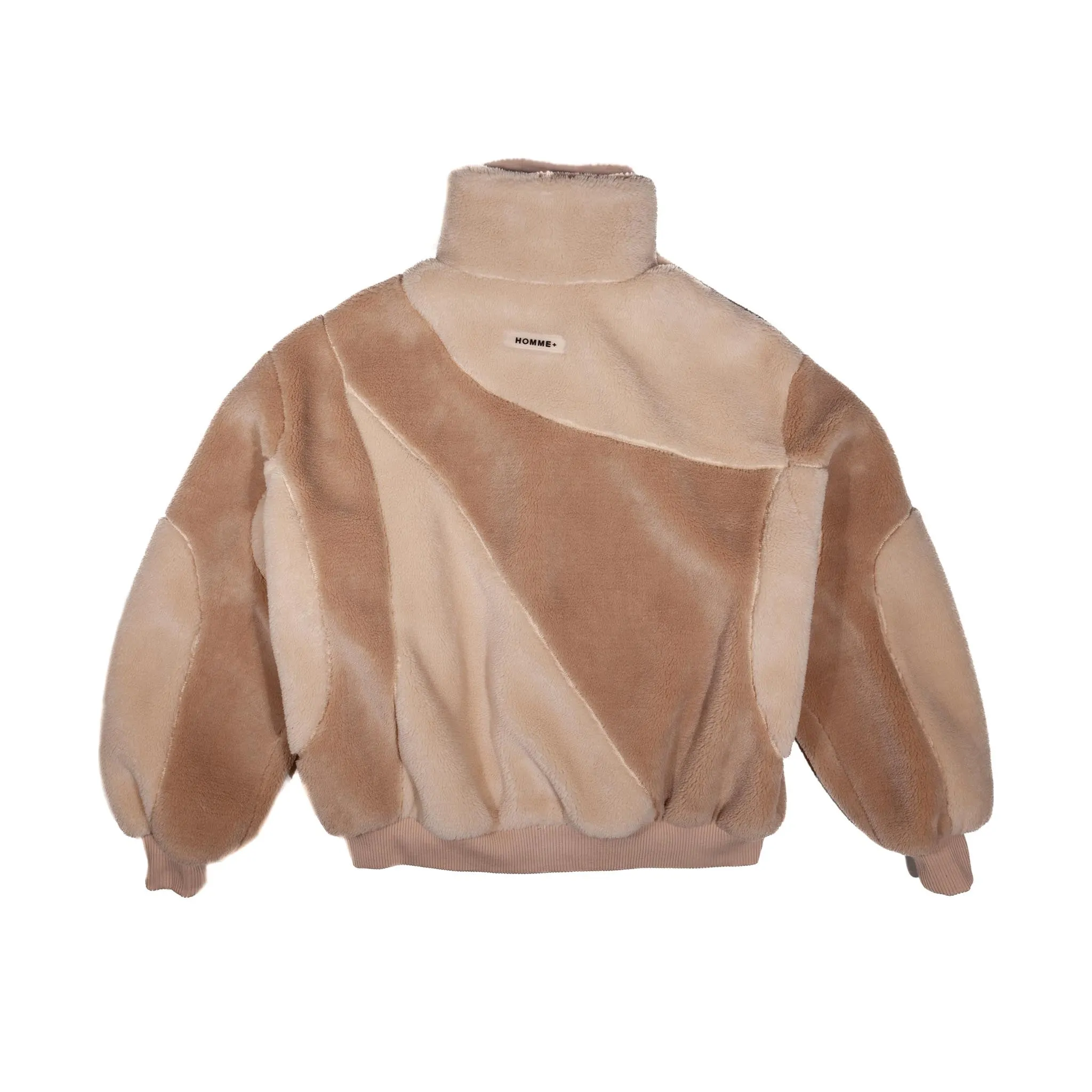 Asymmetrical Fleece Jacket