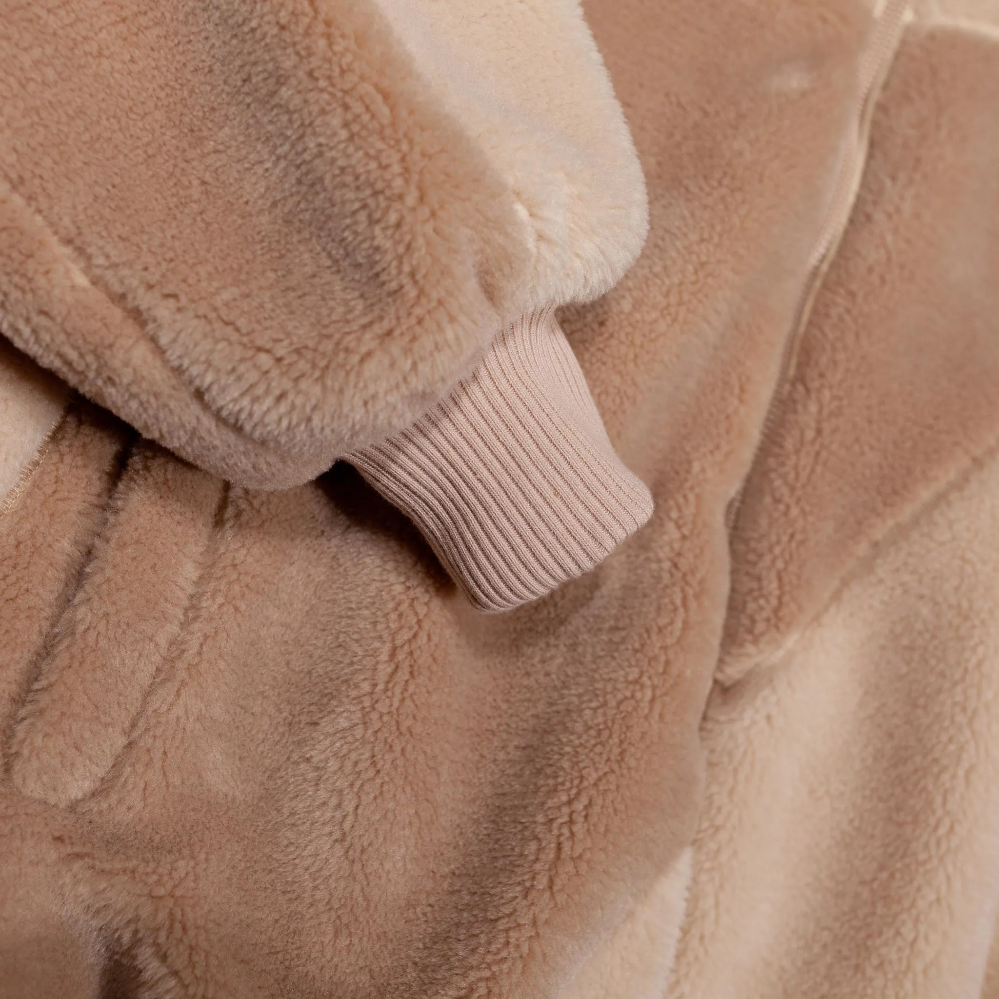Asymmetrical Fleece Jacket