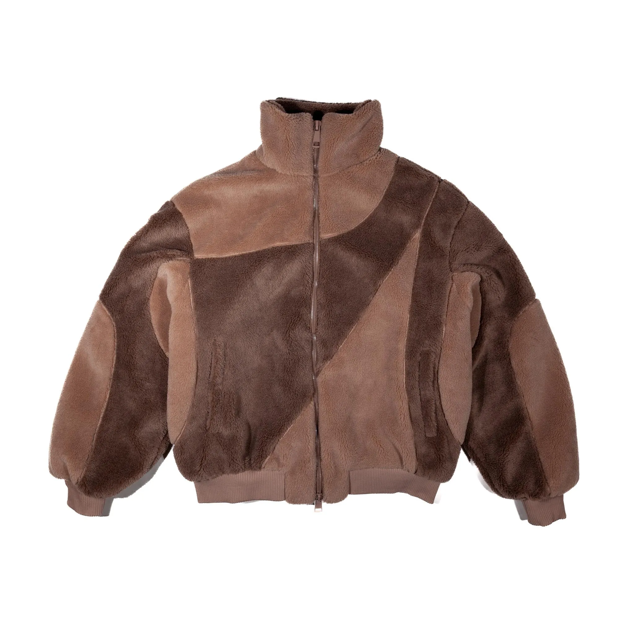 Asymmetrical Fleece Jacket
