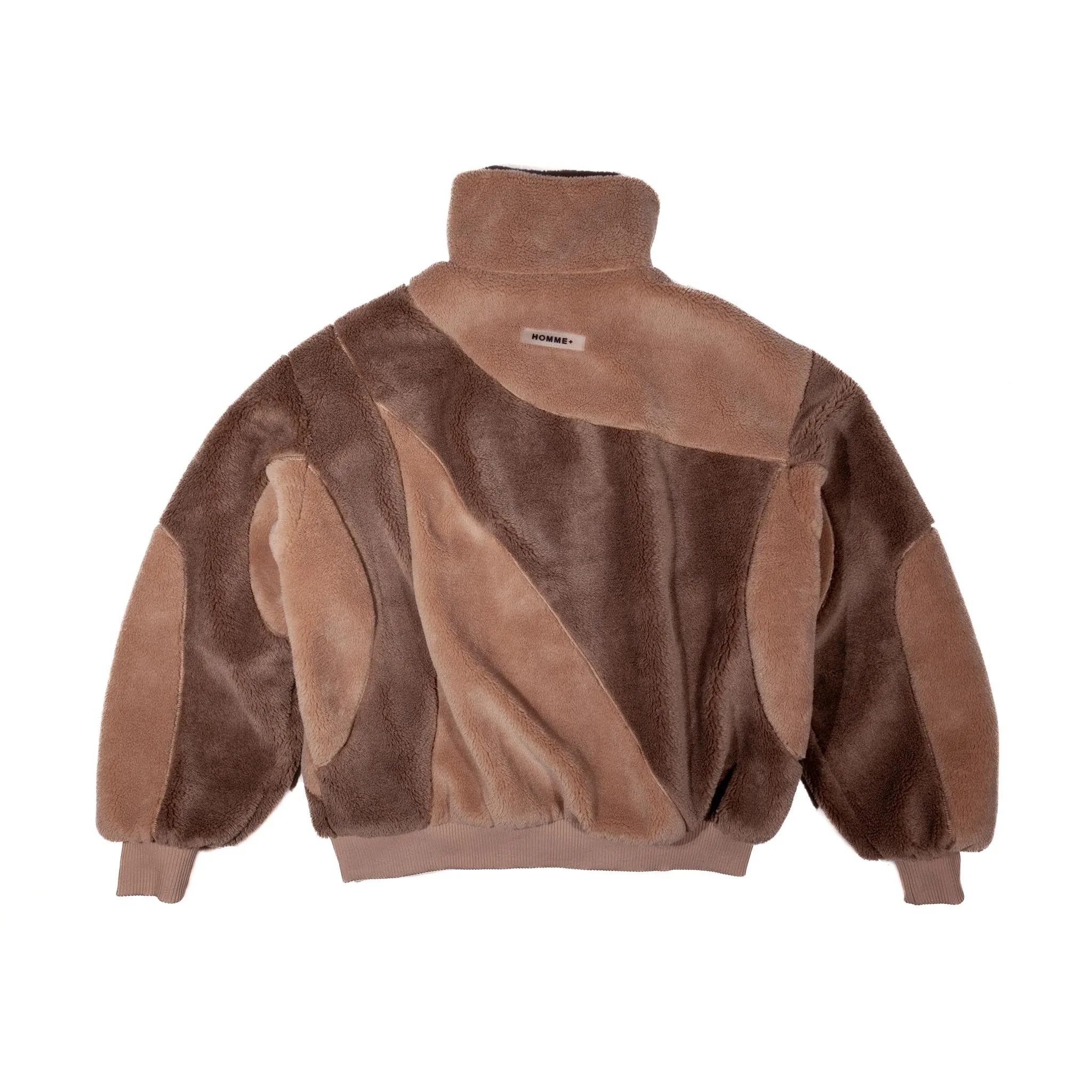 Asymmetrical Fleece Jacket