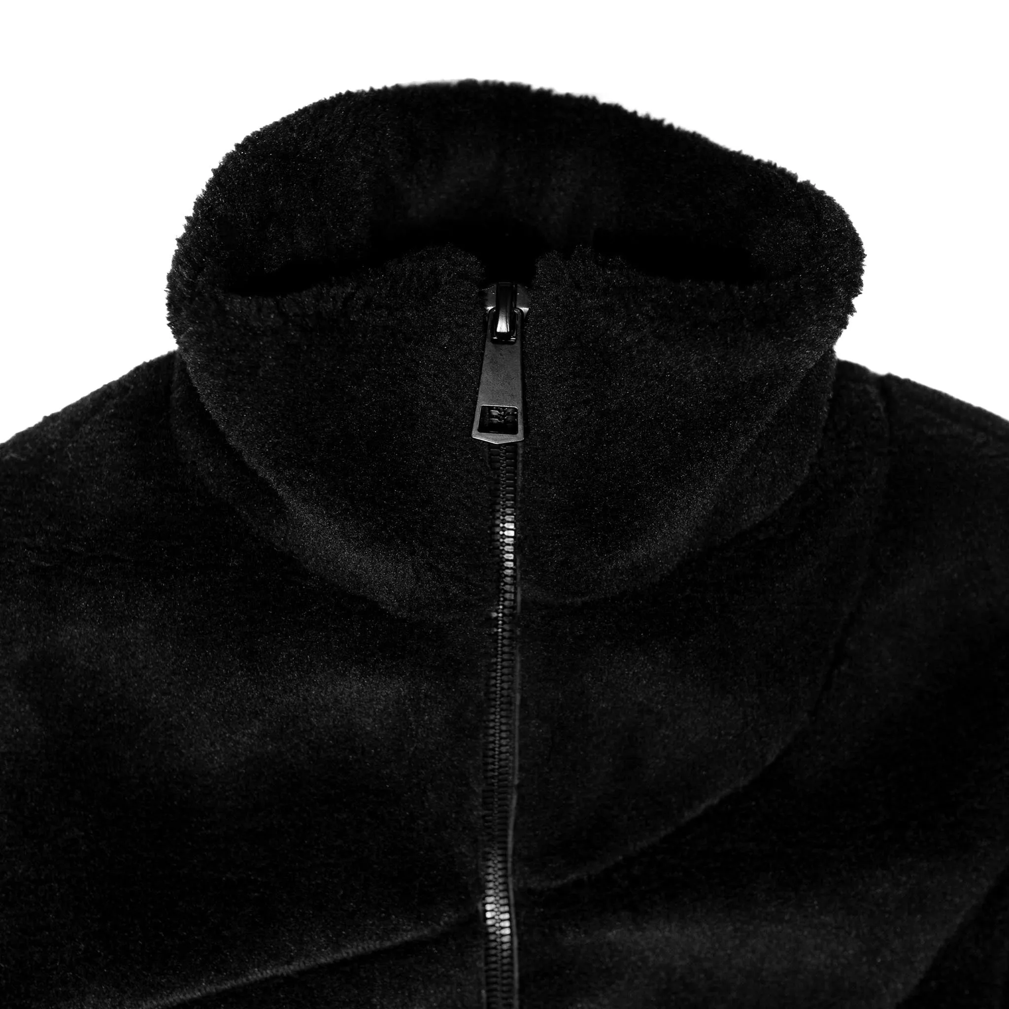 Asymmetrical Fleece Jacket