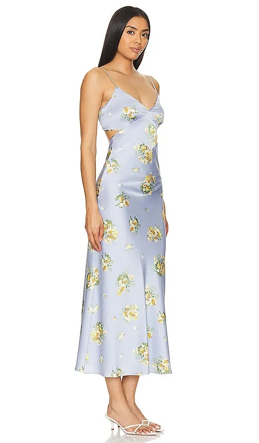 Bardot Malinda Slip Dress in Baby Blue