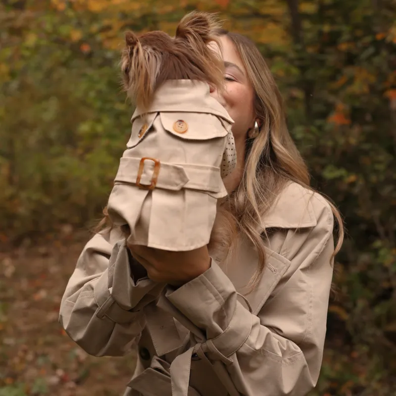 Beige Trench Coat