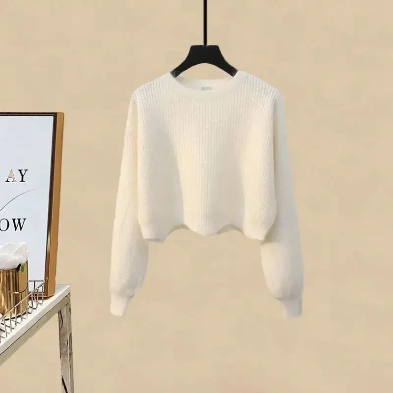 Belted Knit Sweater Dress