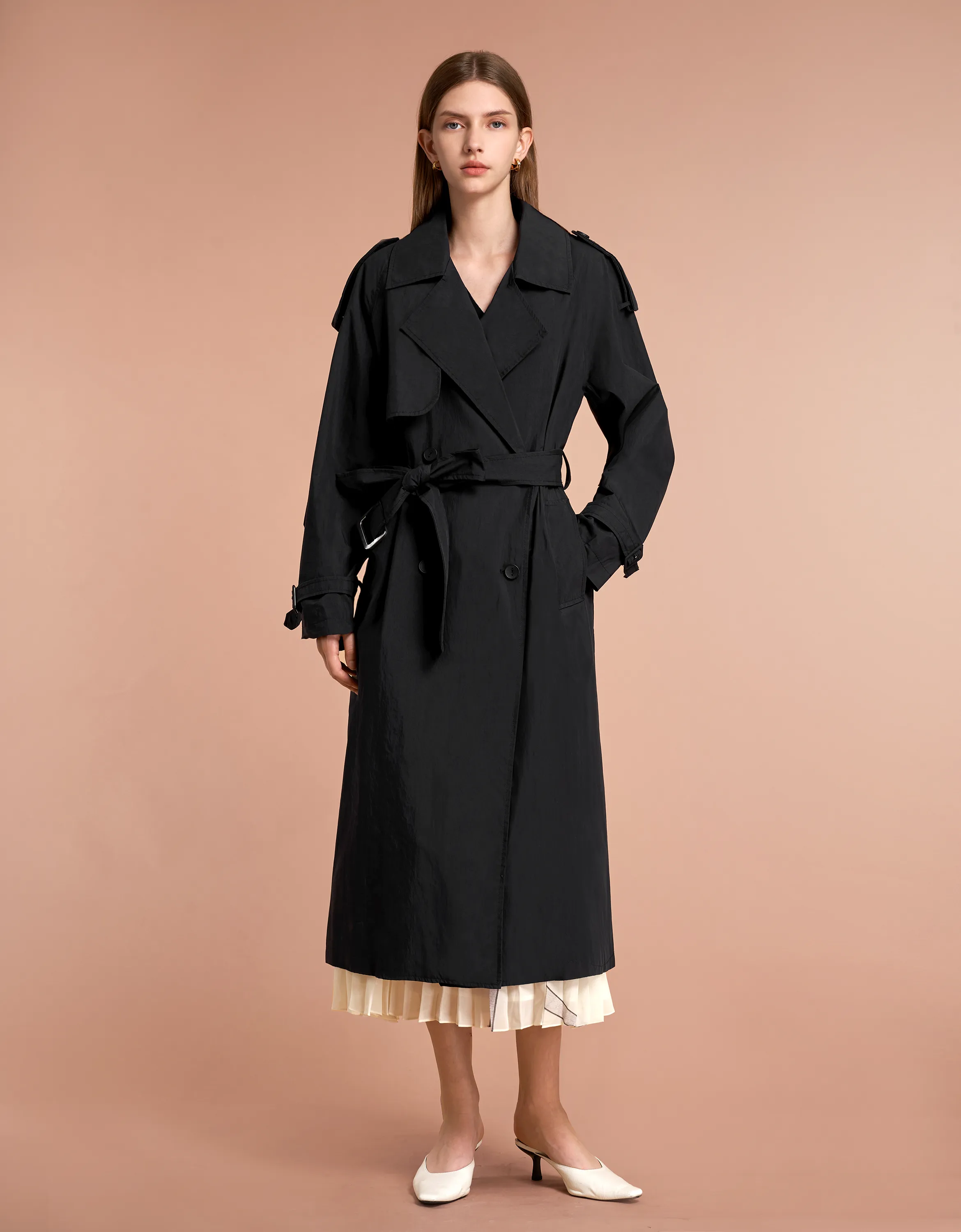 Belted Trench Coat