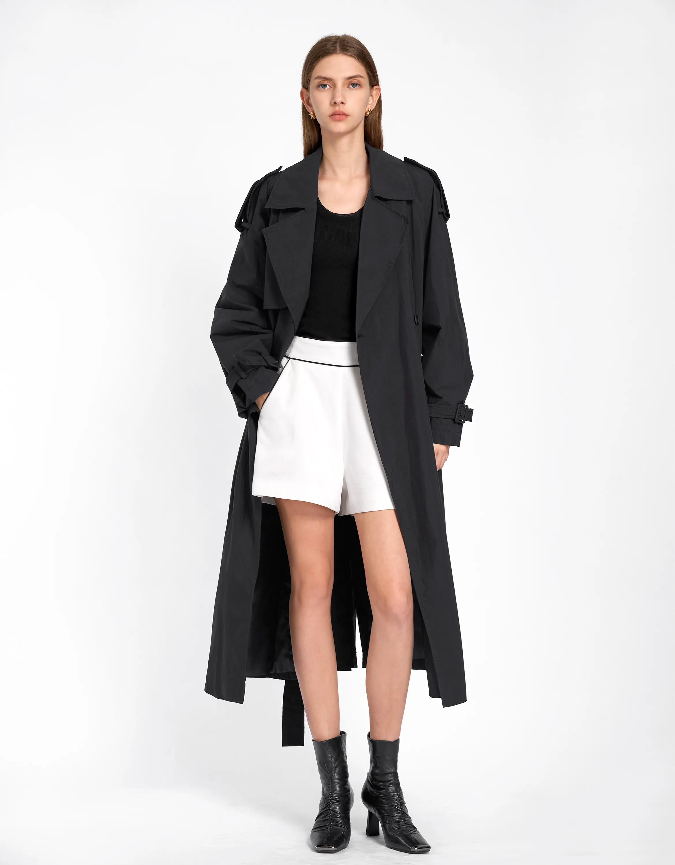 Belted Trench Coat