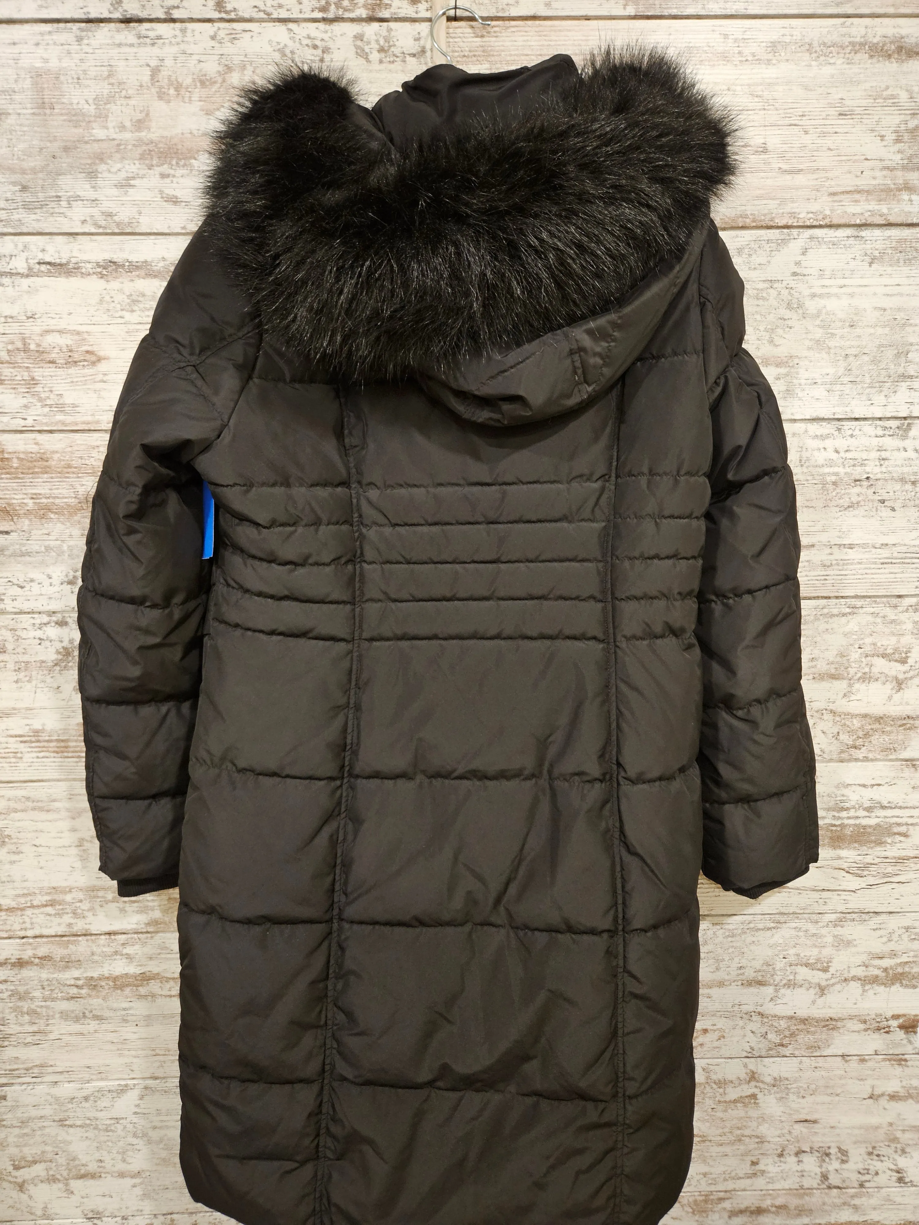 BLACK QUILTED COAT (NEW) $350