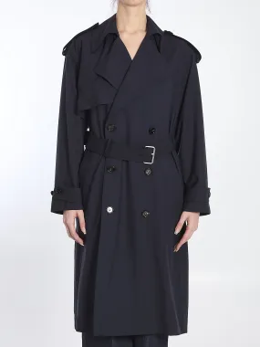 Bottega Veneta Fine Wool Trench Coat