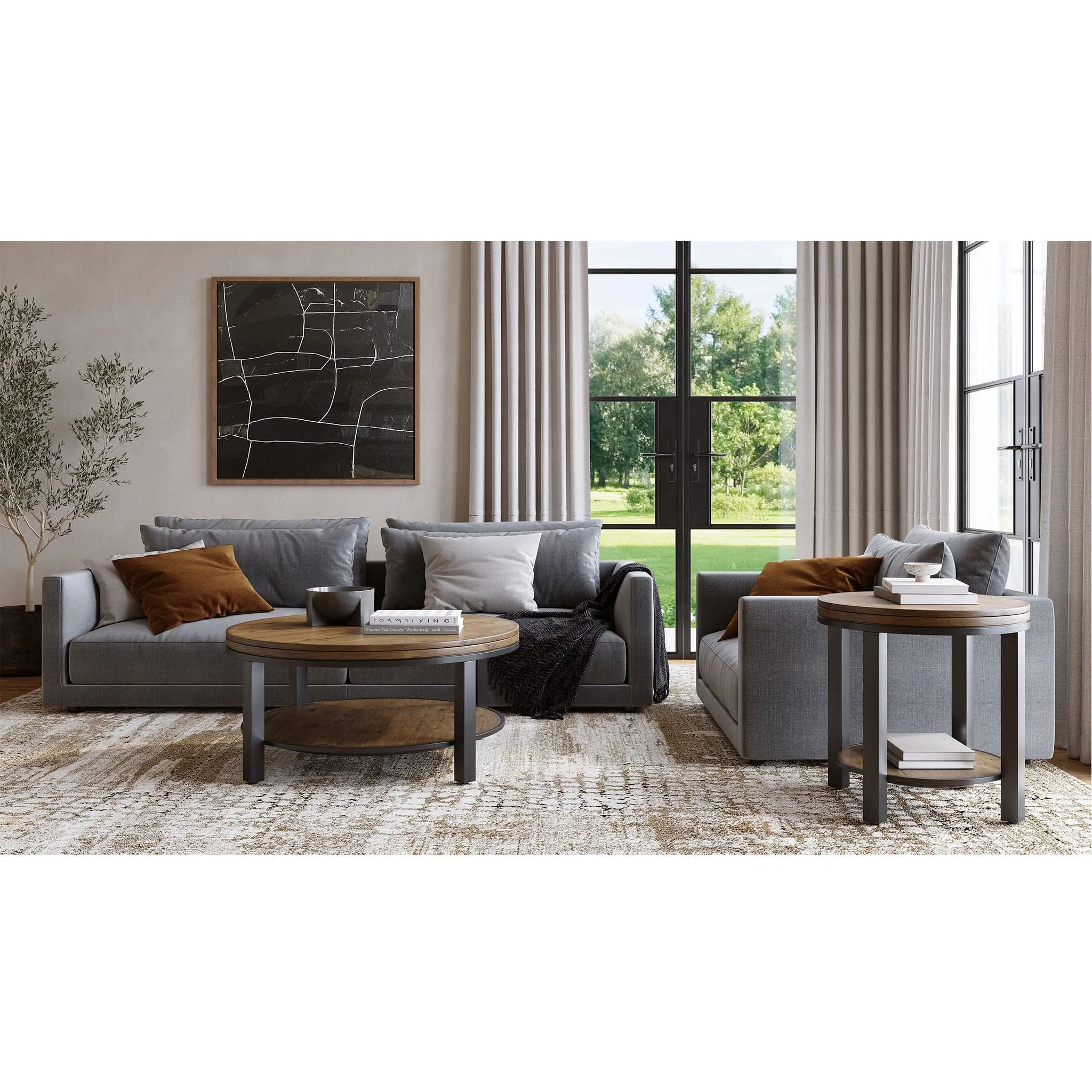 Canyon Round Coffee Table