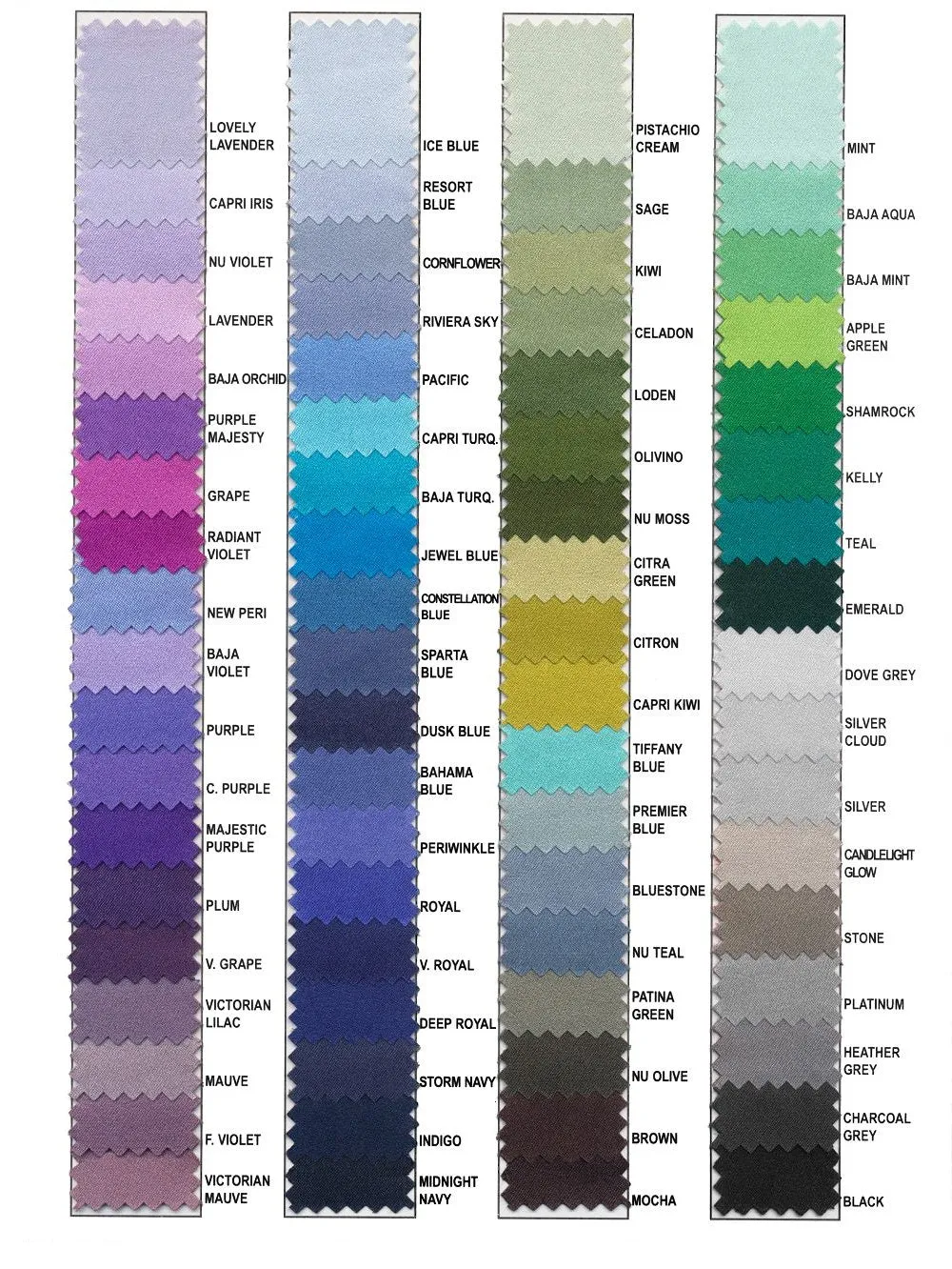 Capri Iris Solid Mystique Satin