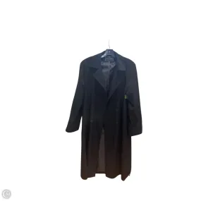 Coat Trench Coat By Gallery In Black, Size: 4