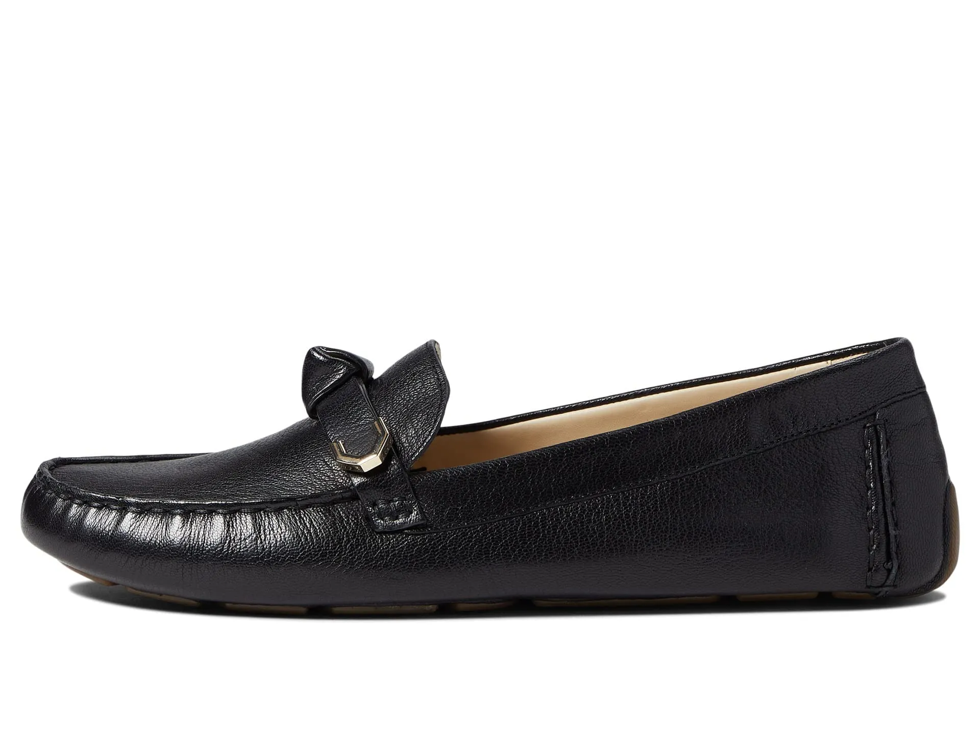 Cole Haan Women's Black Leather Loafer