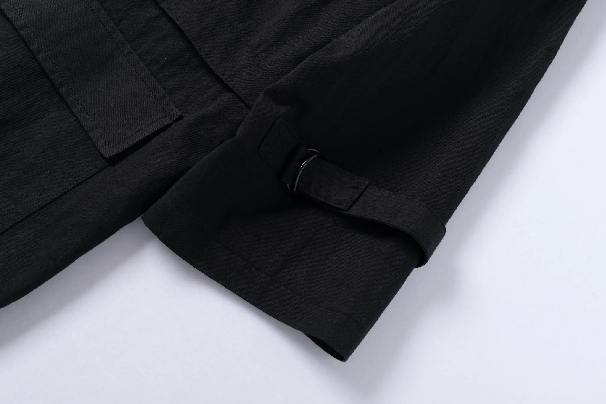 Convertible Trench Coat - Onyx