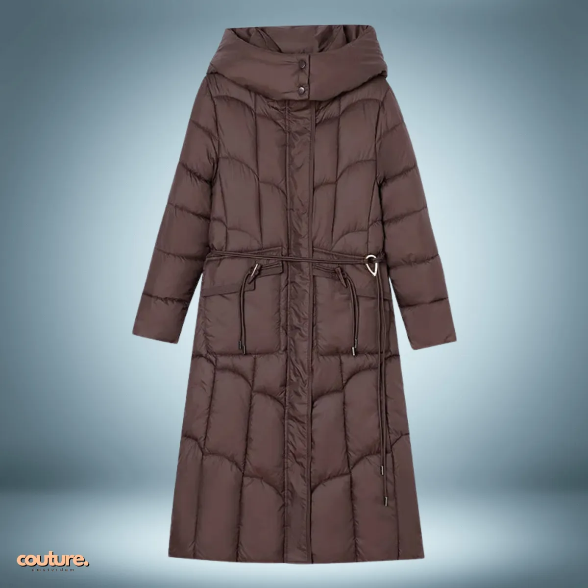 Couture Design - Old fashion parka in wit