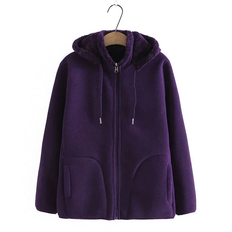 Cozy Fleece-Lined Hooded Jacket