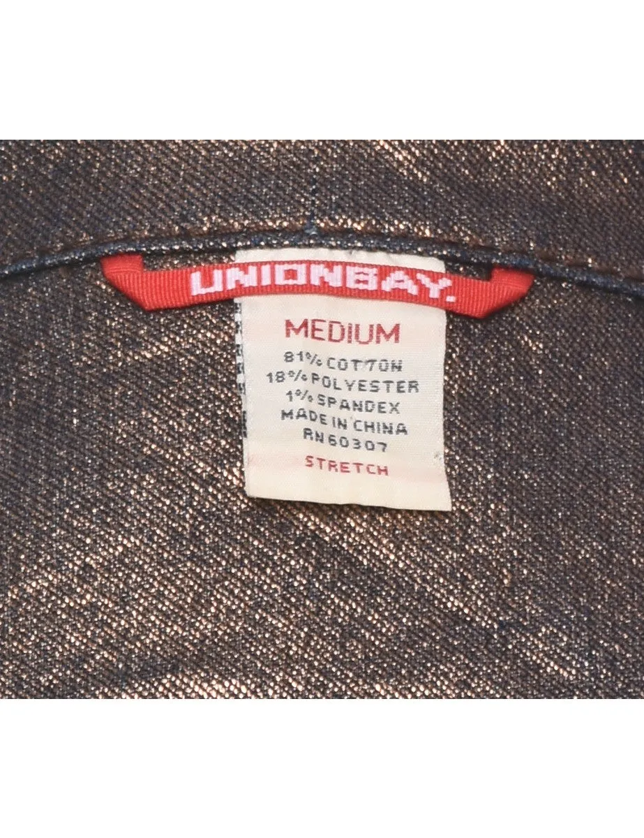 Cropped CopperY2K Lurex Jacket - M