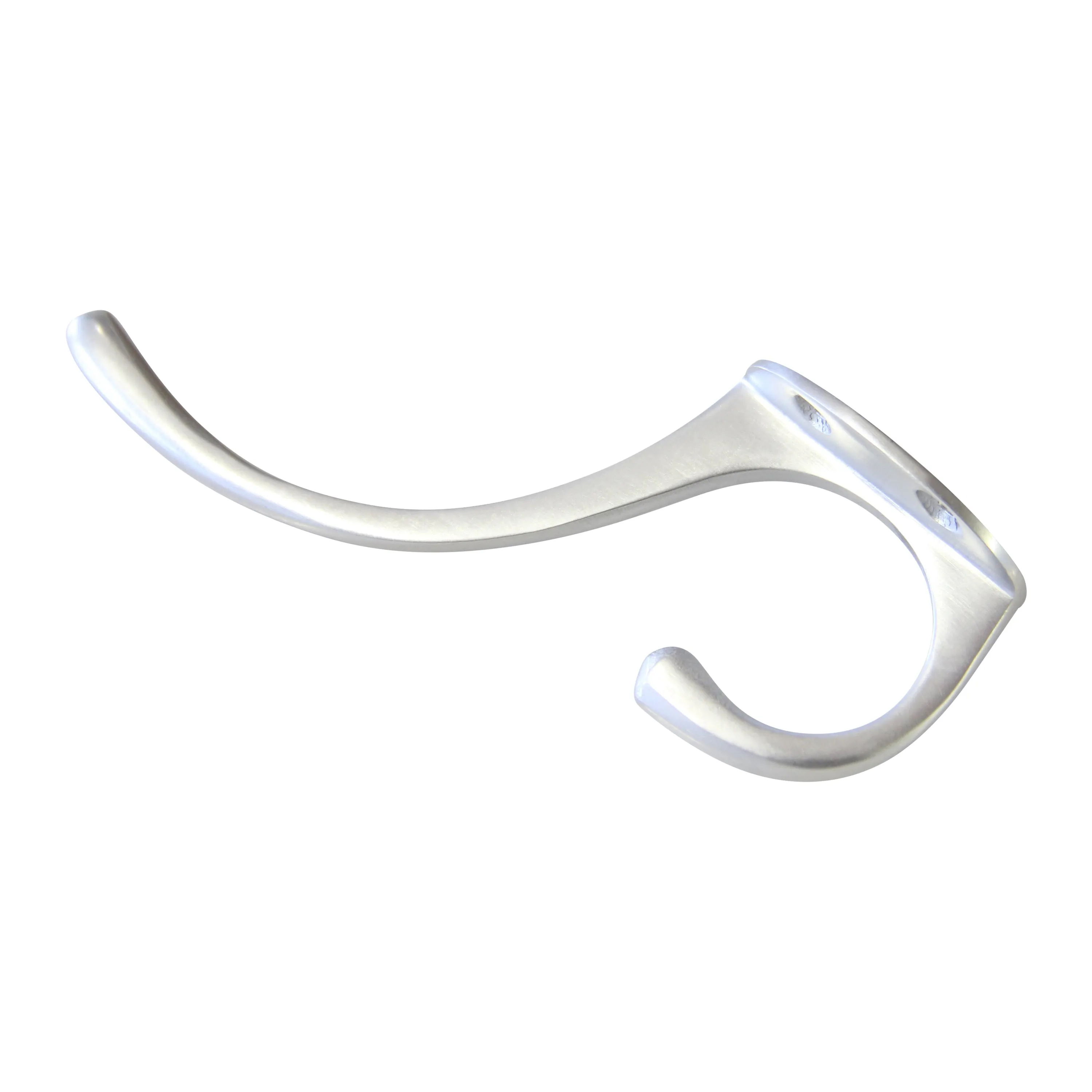 [Current Hook AL7334] Aluminum Modern Standard Wall Hook (2.5 Inch)