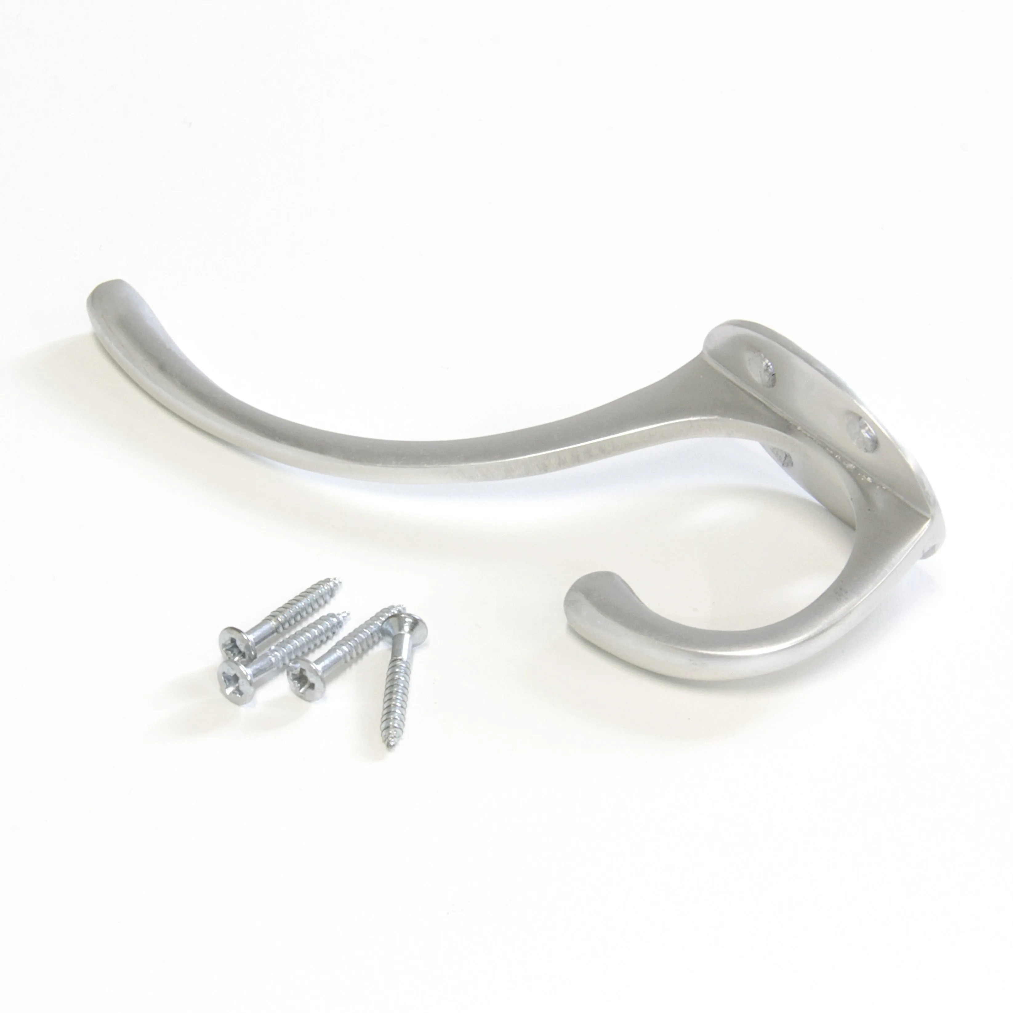 [Current Hook AL7334] Aluminum Modern Standard Wall Hook (2.5 Inch)
