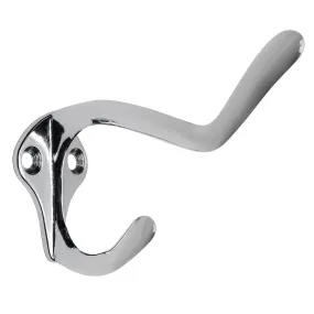 Designers Impressions Polished Chrome Light Duty Coat & Hat Hook: 57582