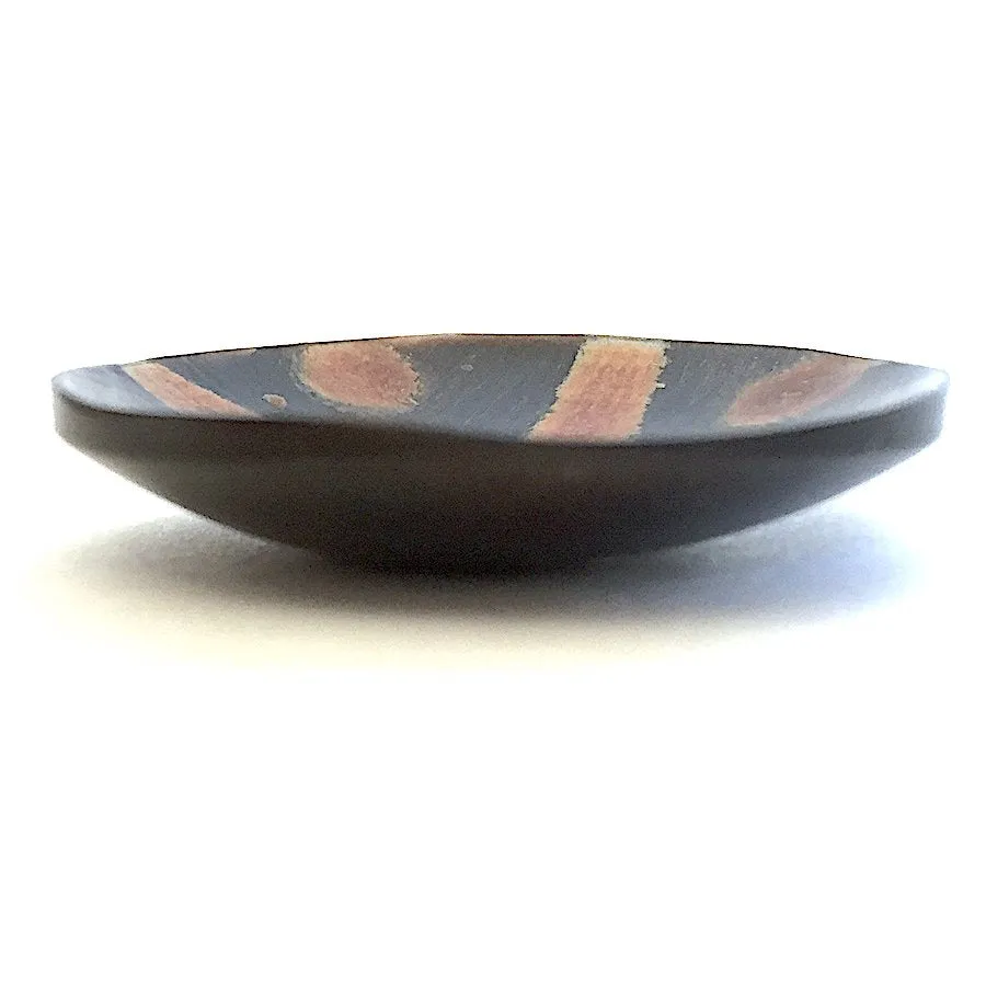 Dots   Cross Large Tribal Horn Button 1-1/2".  #721