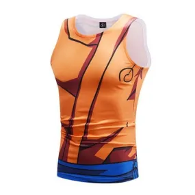 Dragon Workout Tank Orange