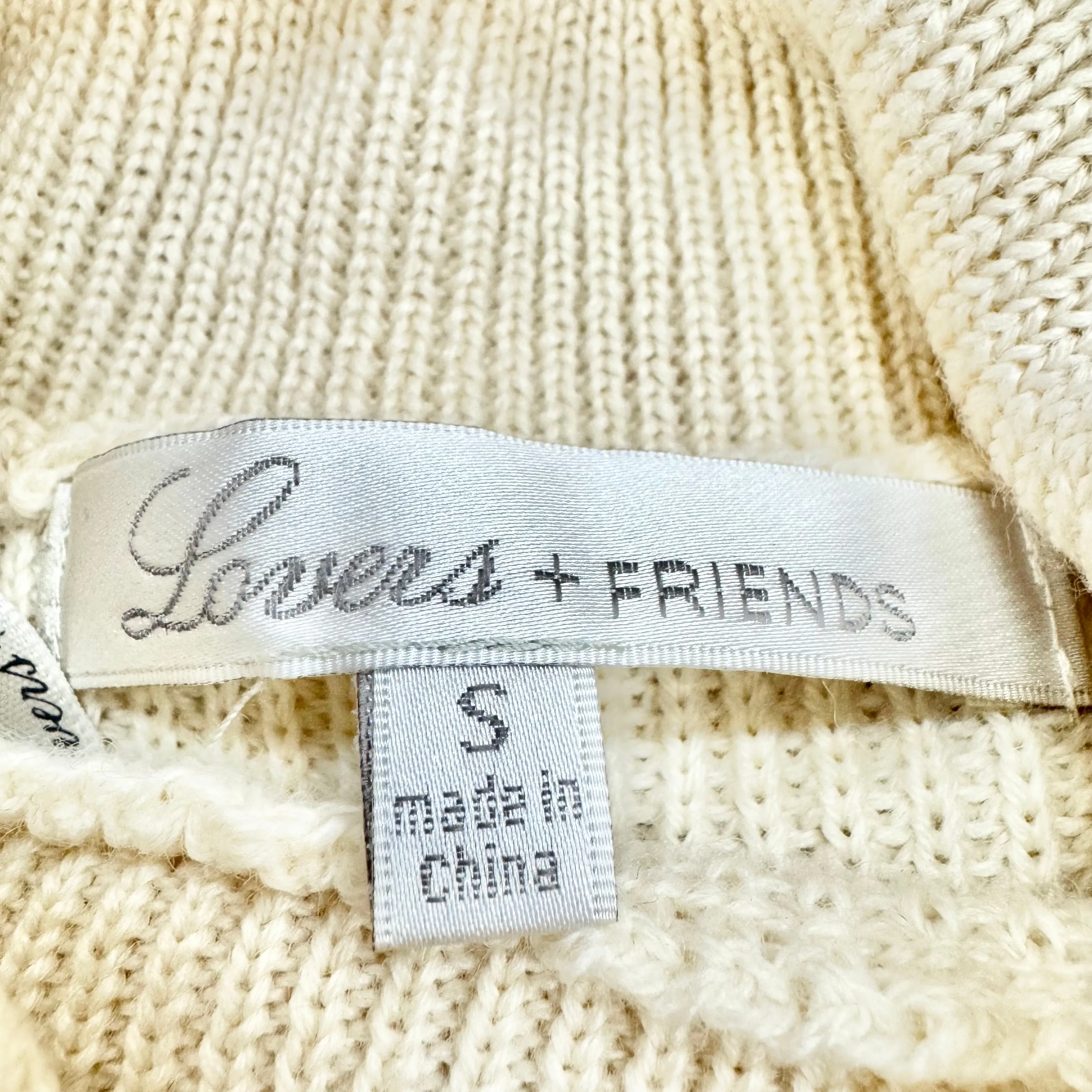 Dress Sweater By Lovers & Friends In Cream, Size: S