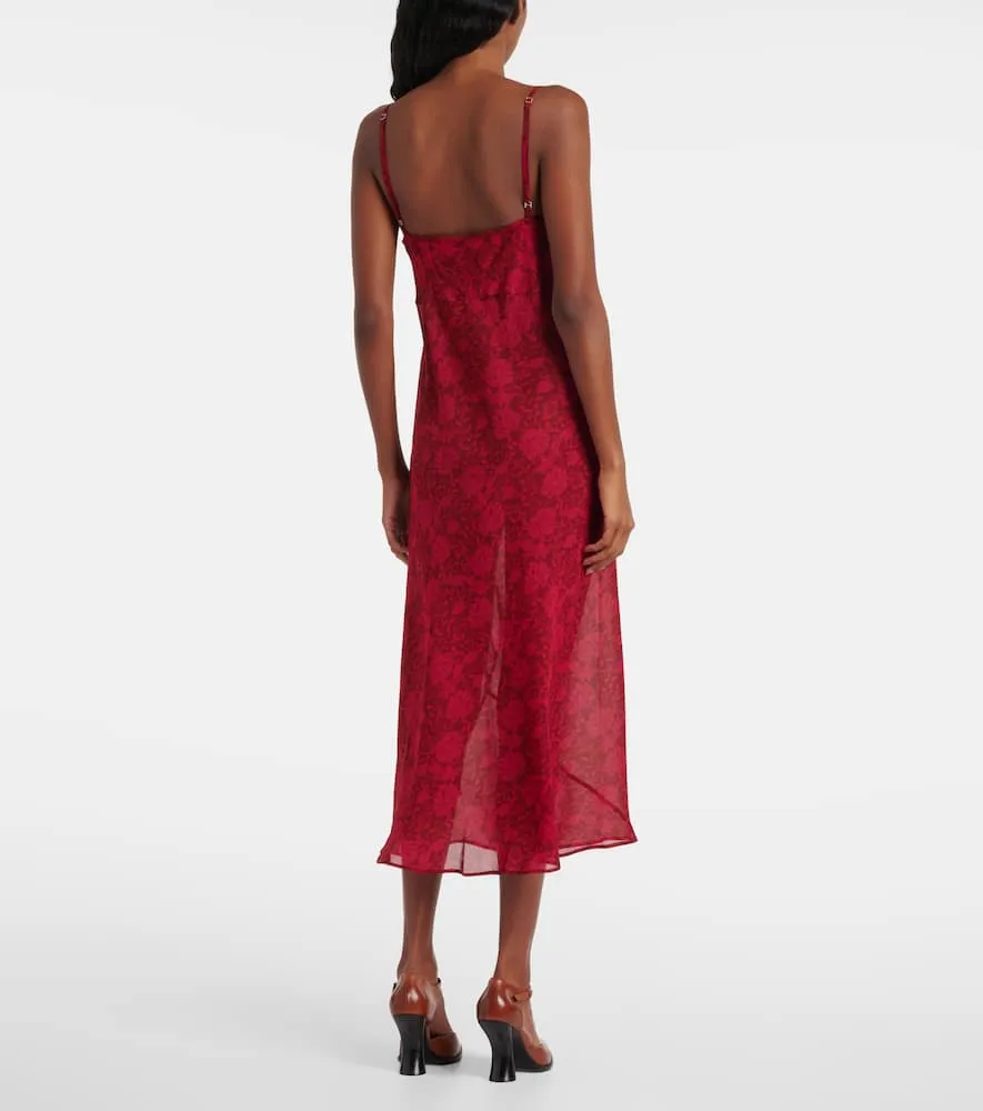 Dries Van Noten Floral slip dress