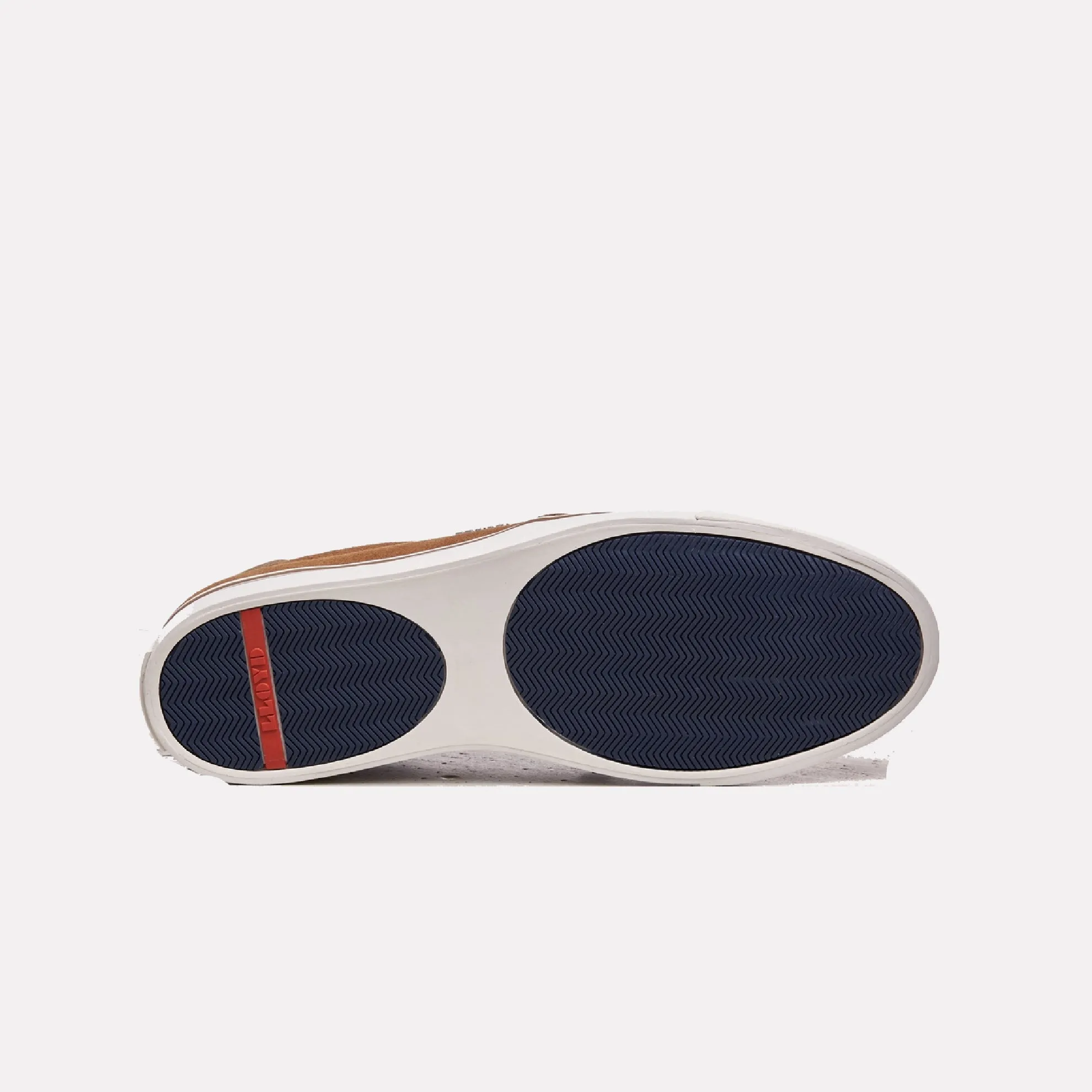 Eldoret Slip-on Loafer in Fine Suede with Variofootbed / Oak-Off White