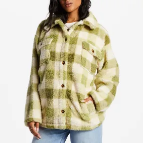 Fairbanks Button-Up Teddy Bear Jacket