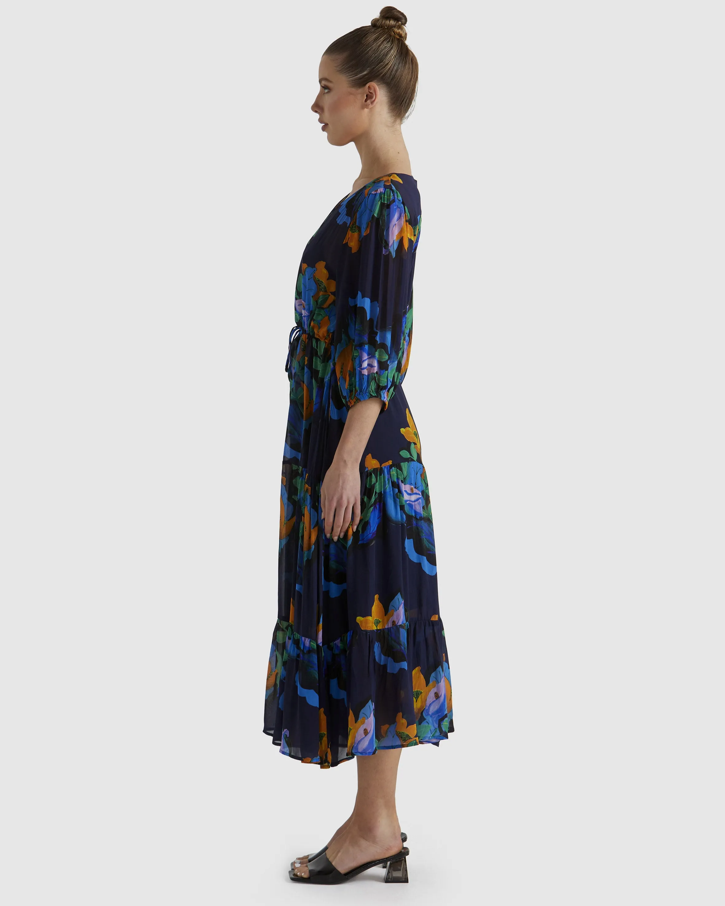 Fate   Becker Twilight Dress 17351DWFA - Navy Floral