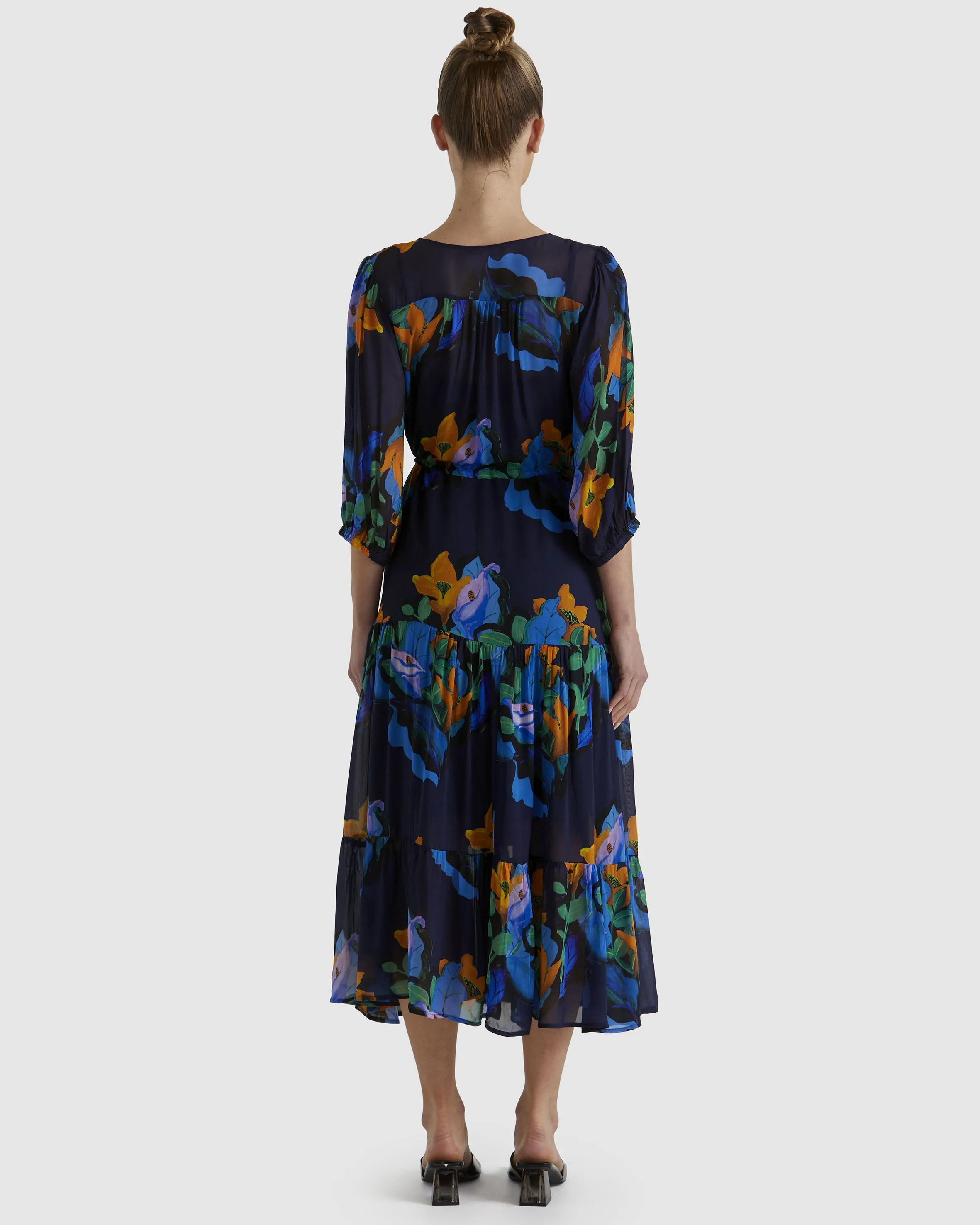 Fate   Becker Twilight Dress 17351DWFA - Navy Floral