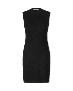 FF Embossed Sleeveless Dress