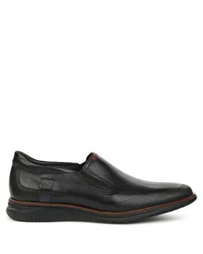 Fluchos Men's Fenix Slip On Loafers- Brezza Negro