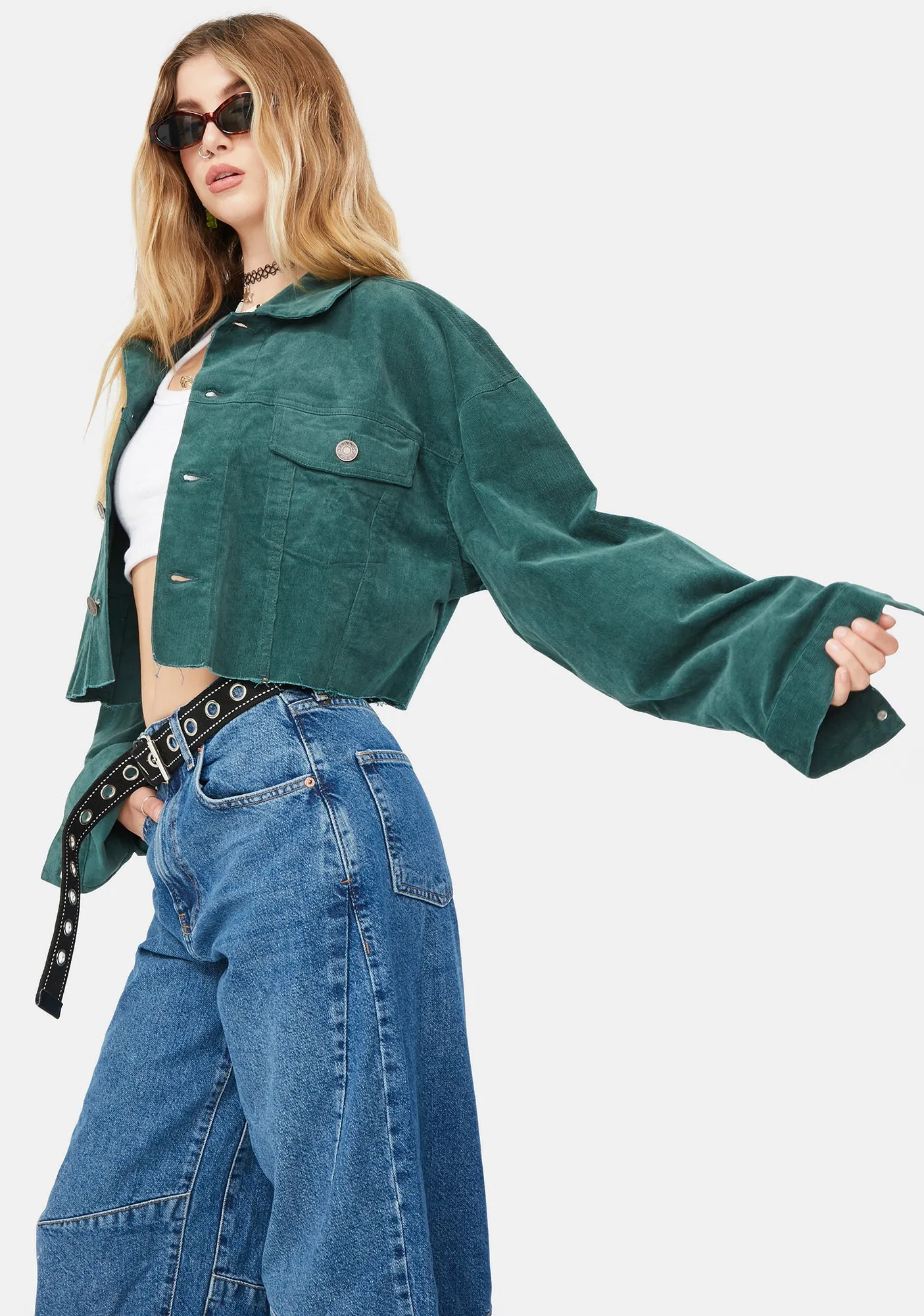 Forest Let Me Live Cordurory Jacket