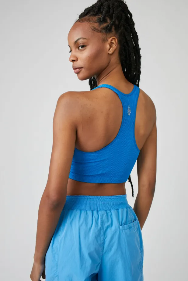 Free People Movement Free Throw Crop - Cobalt