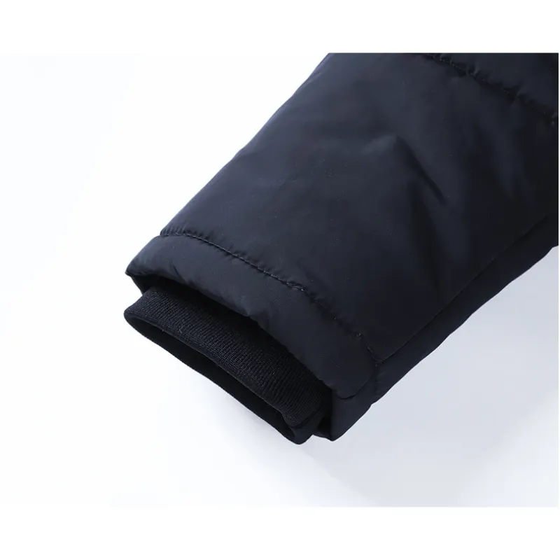 Frostex - Parka Winterjas Heren – Warm Gevoerd met Afneembare Capuchon