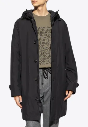 Gialorgues Zip-Up Long Parka Jacket
