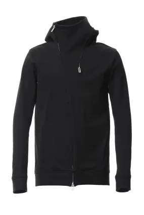 Heavy cotton jersey parka
