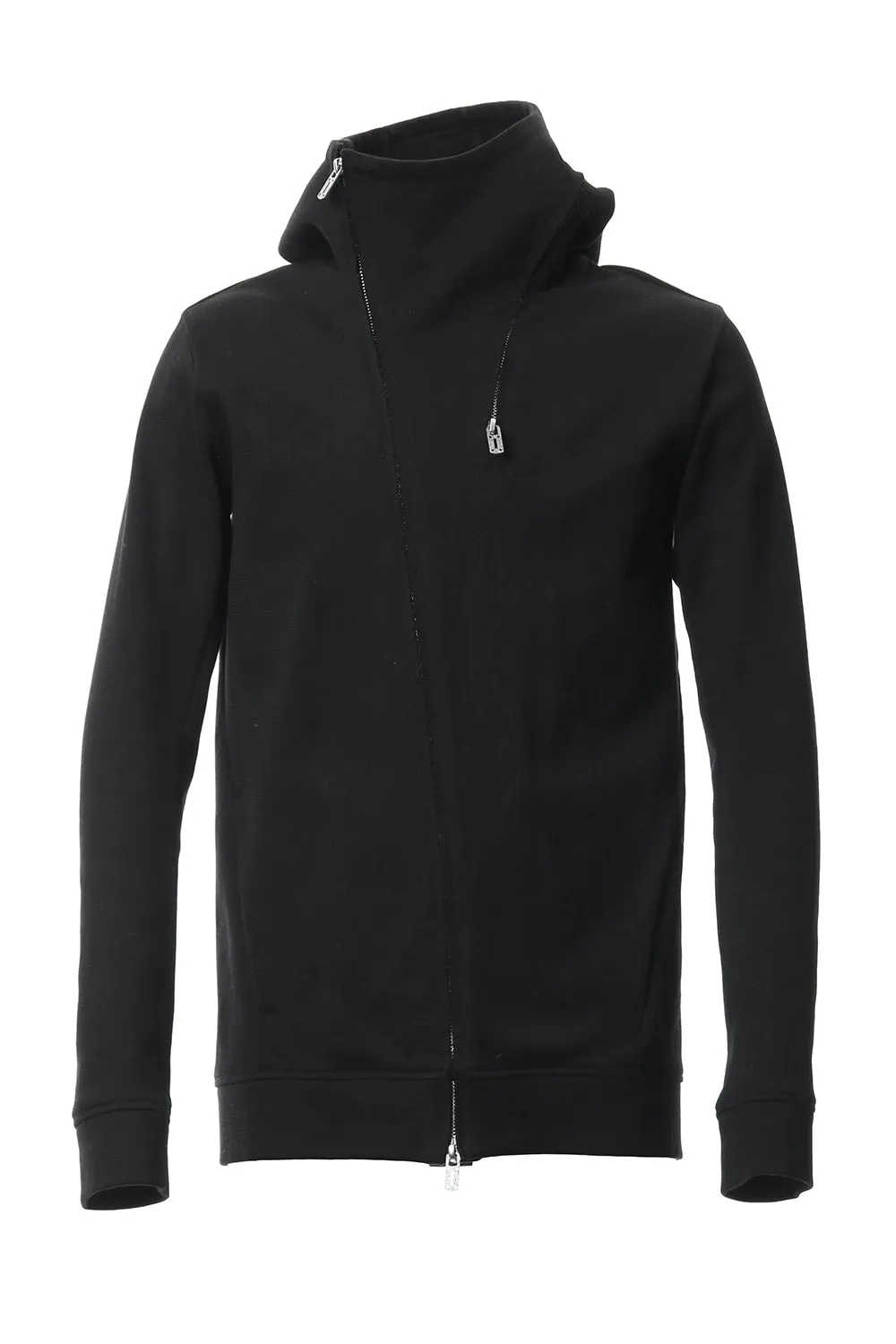 Heavy cotton jersey parka