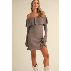 Hey Darling Mini Sweater Dress