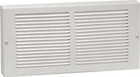 Imperial RG0033 Return Air Grille, 14 in L, 6 in W, Steel, White :EA: QUANTITY: 1
