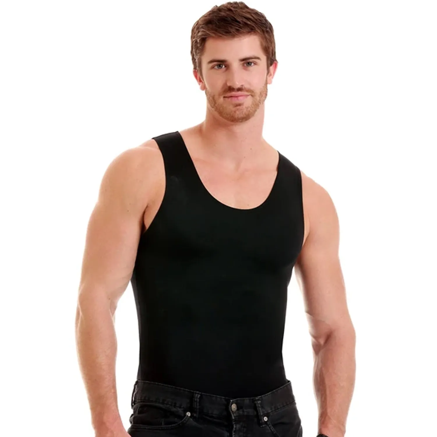 Insta Slim High Compression Muscle Tank MS0001 Made in USA